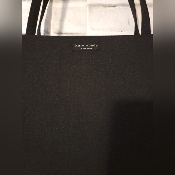 Kate Spade New York Black Denim Shoulder Bag - Picture 2 of 6